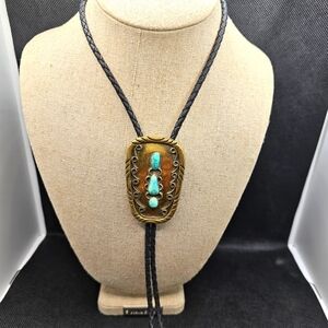 Retro Vintage Navajo Bolo Tie